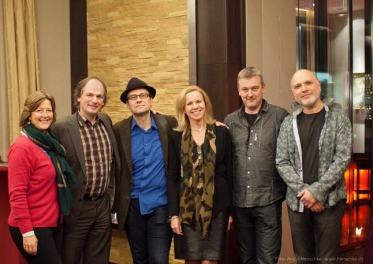 Margravine Gisela of Meissen welcomes Austrian-international Jazzcombo to the Dresden Jazz Festival