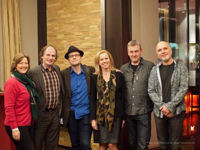 Markgräfin Gisela von Meissen begrüßt österreichisch-internationale Jazzcombo zu den  Jazztage Dresden