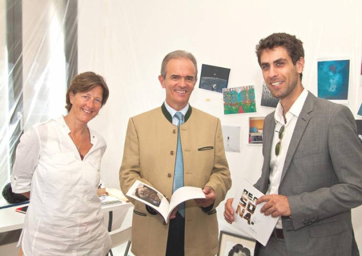 Los príncipes de Sajonia visitan y apoyan proyecto cultural germano-español